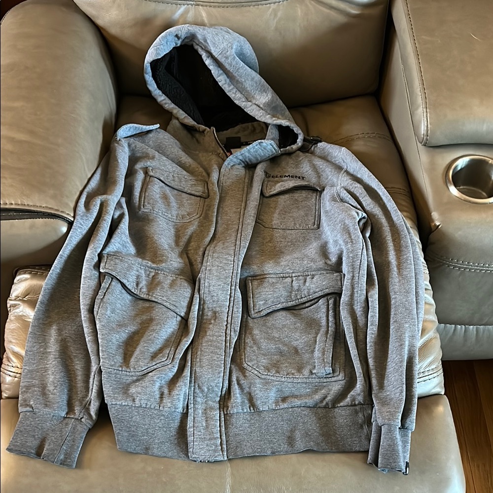 Element Gray Jacket With Hood - image 1